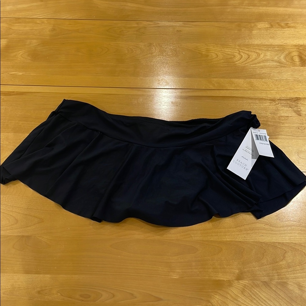 Black Ruffled Skirt